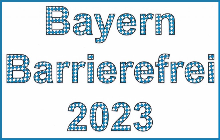 Bayern Barrierefrei 2023